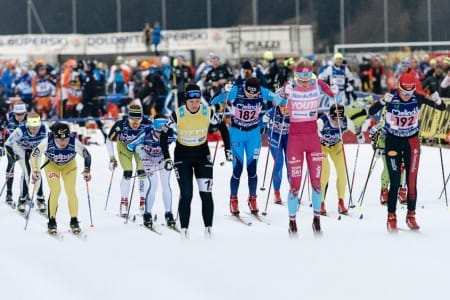 Marcialonga – jak jinak, než na umělém sněhu