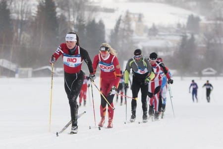 Jilemnická 50 ZP MV ČR 2016 musela vyšplhat za sněhem až na Mísečky