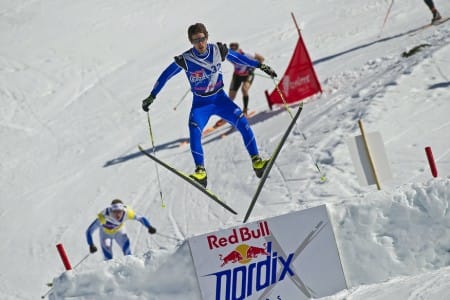 Dušan Kožíšek bere na Red Bull Nordix i přes pád stříbro
