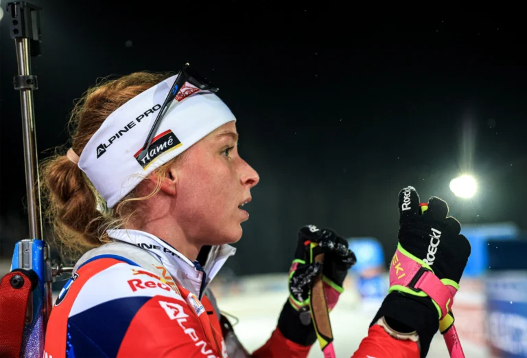 Markéta Davidová zlatá ve sprintu v Kontiolahti!