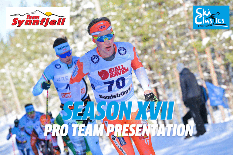 Team Synnfjell – Představení Pro Teamu v XVII. sezóně Ski Classics