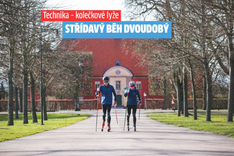 Technika na kolečkových lyžích: Jak zlepšit střídavý běh dvoudobý